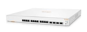 Alquiler mensual de HPE JL805 Aruba Instant On 1960 12 puertos de 10GB 4sfp+ Switch 12 Ports Smart Rack-mountable : Ports : 12 X 100/1000/10000 + 4 X 10 Gigabit Sfp+