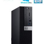 Alquiler Mensual Computadora DELL Optiplex 7070 SFF, Intel Core i7-9700 3.00 GHz, 16GB DDR4, 500GB SSD. DVD SuperMulti, Video Intel HD Graphics 630, LAN GbE. 10/100/1000 MB/S 2 DISPLAY PORT 4